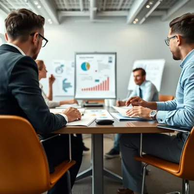 Equipo de trabajo discutiendo estrategias psicosociales.